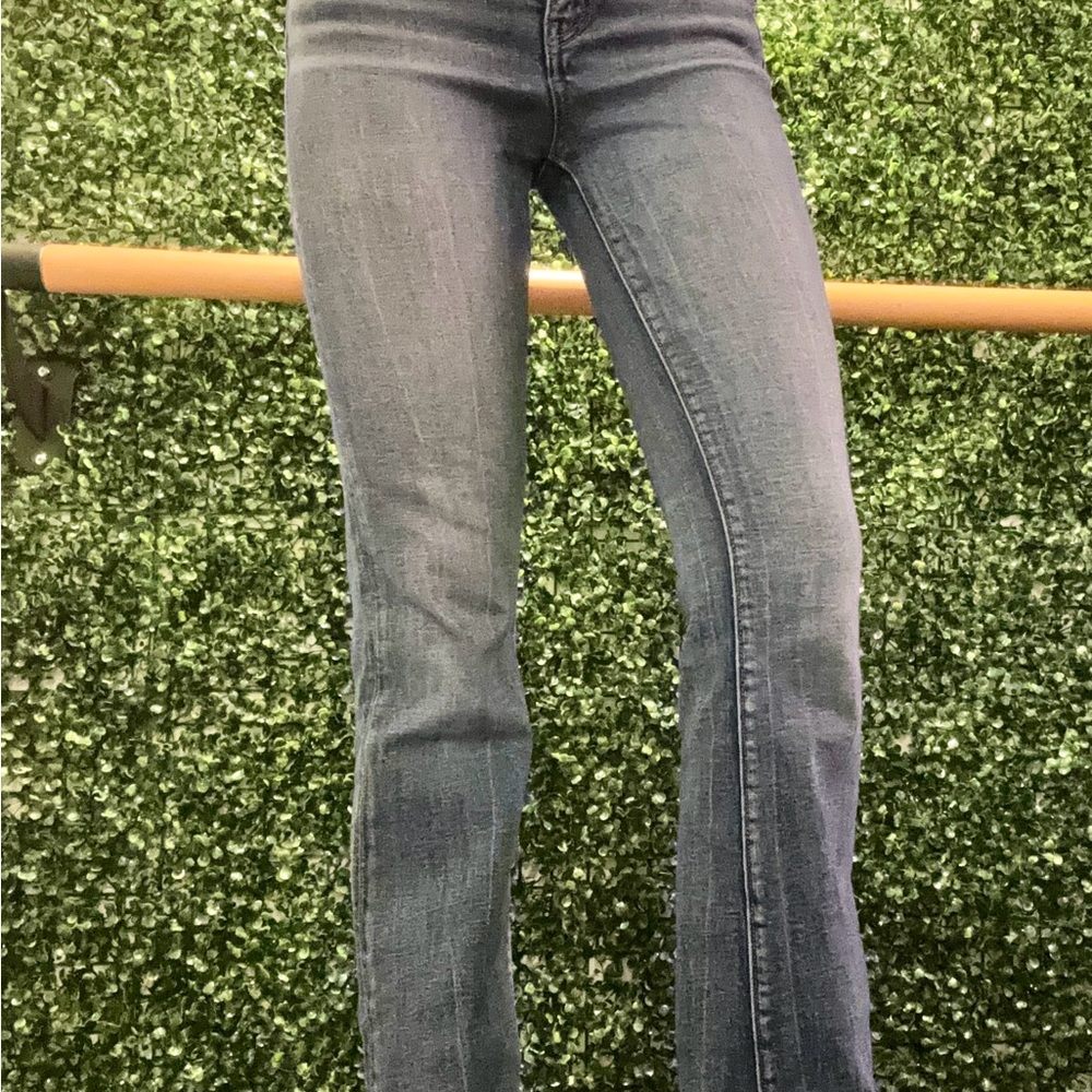 TALL Buckle Black Blue Women's Jeans 27/34Long